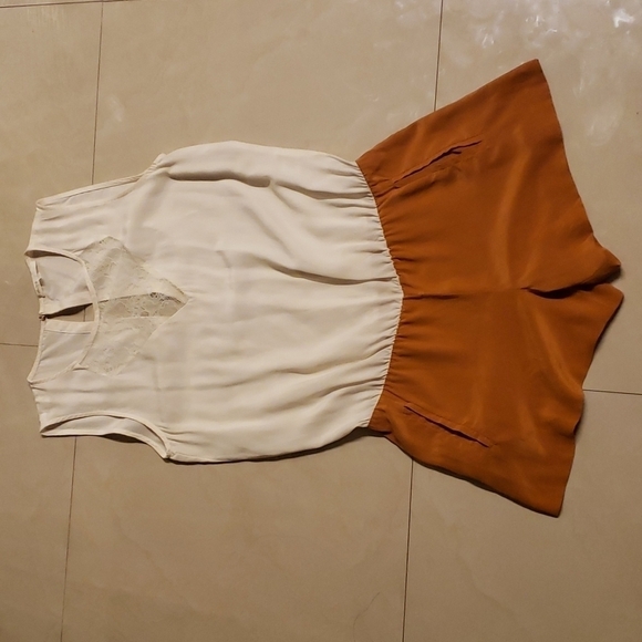 Maje silk romper size 36